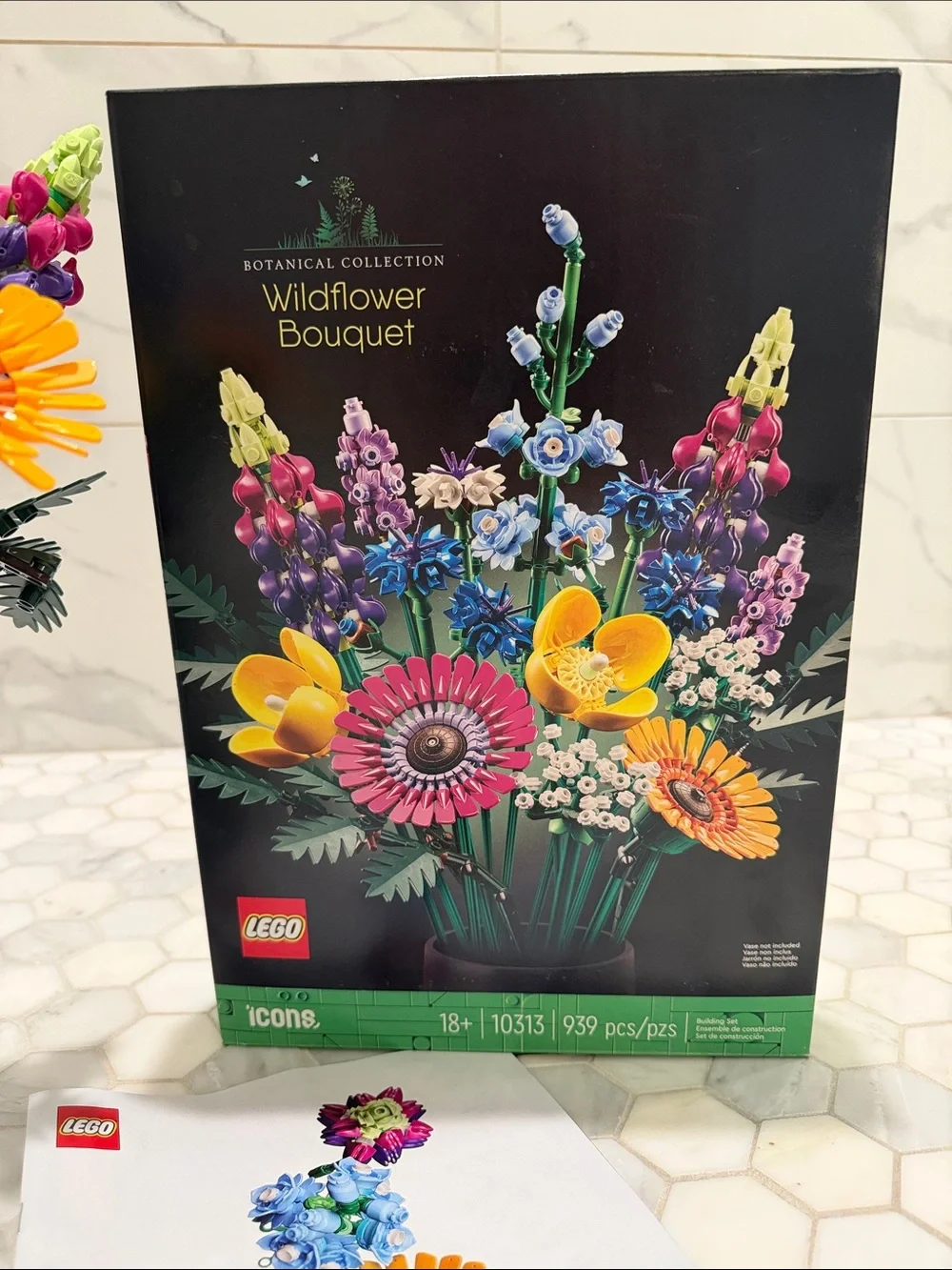 LEGO Icons Wildflower Bouquet (set #10313)